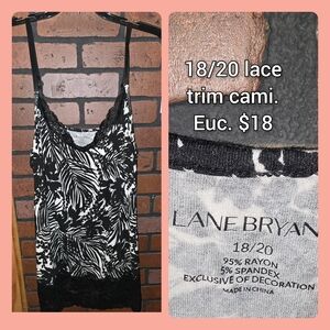 Lane Bryant  Lace Trim Cami